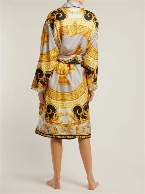 women's versace robes|versace baroque robe.